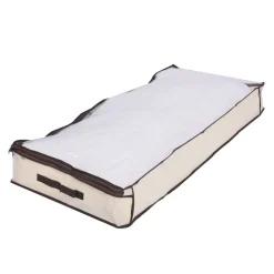 Aufbewahrungsbox Unterbettbox beige