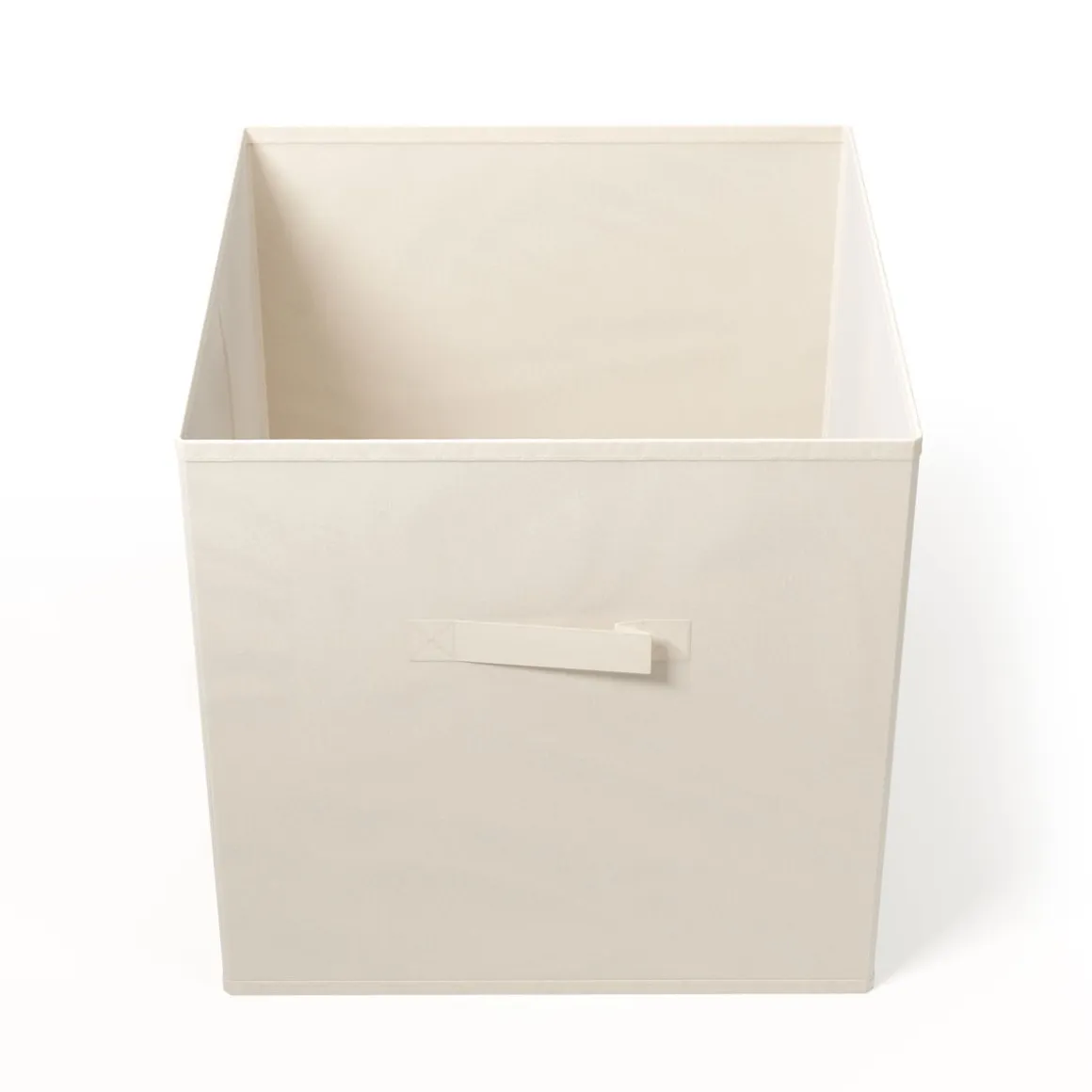 Aufbewahrungsbox 33 x 33 cm 2er Set beige