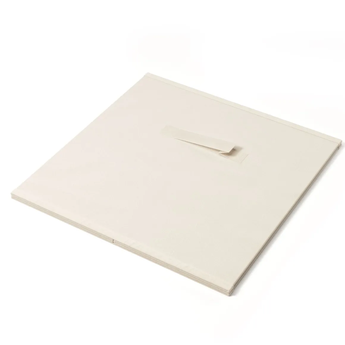 Aufbewahrungsbox 33 x 33 cm 2er Set beige