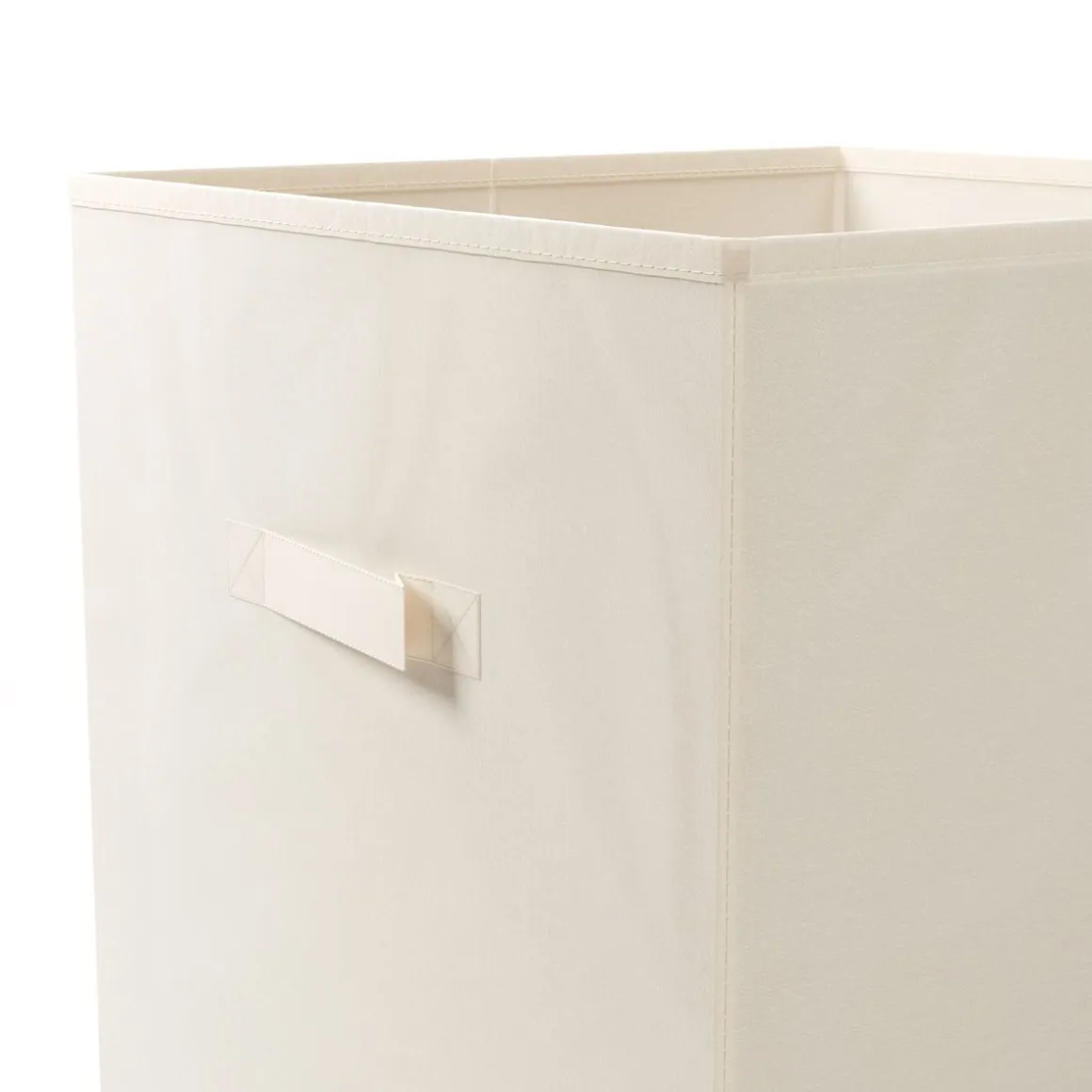 Aufbewahrungsbox 33 x 33 cm 2er Set beige