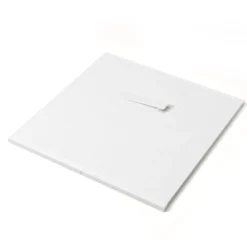 Aufbewahrungsbox 33 x 33 cm 2er Set weiss