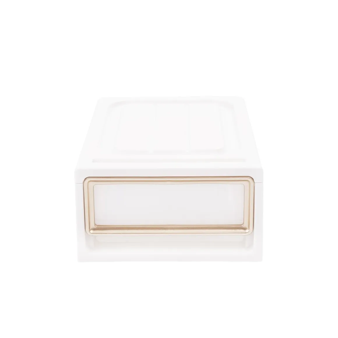 Aufbewahrungsbox 28 x 19 x 10 cm 4er Set weiss
