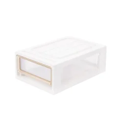 Aufbewahrungsbox 28 x 19 x 10 cm 4er Set weiss