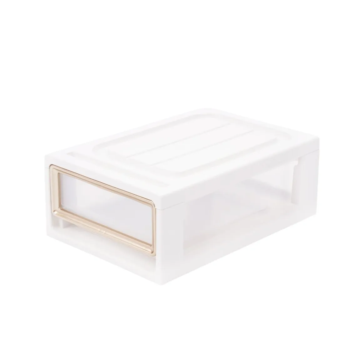 Aufbewahrungsbox 28 x 19 x 10 cm 4er Set weiss
