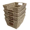 Aufbewahrungskorb CONGO 30 x 22 x 15 cm 4er Set braun
