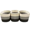 Aufbewahrungskorb GRACE 38 x 25 x 23 cm 3er Set