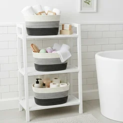 Aufbewahrungskorb GRACE 38 x 25 x 23 cm 3er Set