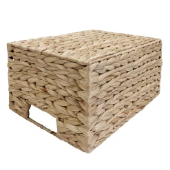 Aufbewahrungskorb NILE 32 x 23 x 19 cm 3er Set braun