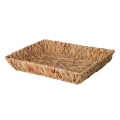 Aufbewahrungskorb 33 x 25 x 6 cm natur