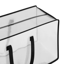 Aufbewahrungstasche 90L 4er Set transparent