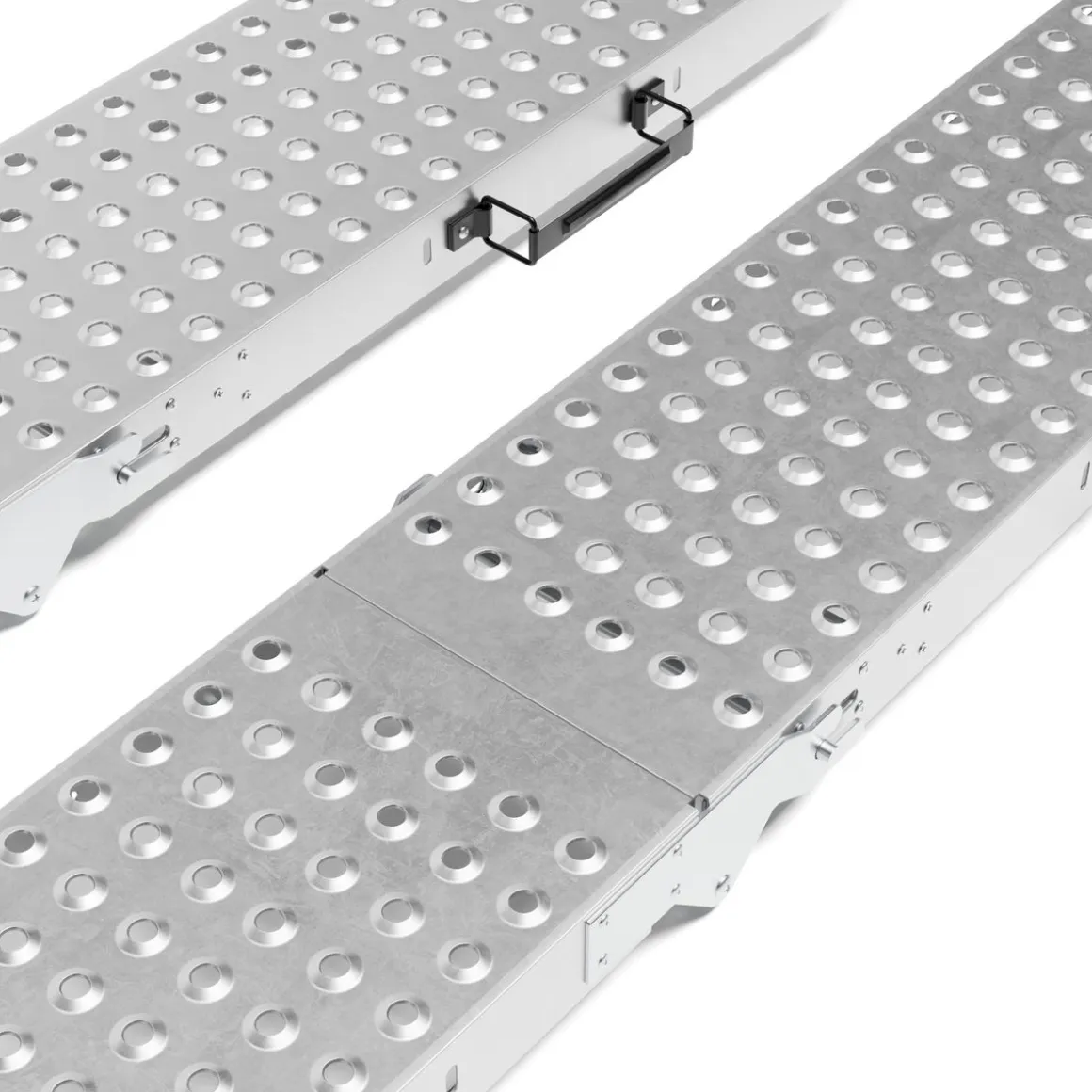 Auffahrrampe faltbar 160 x 22.5 cm 2er Set