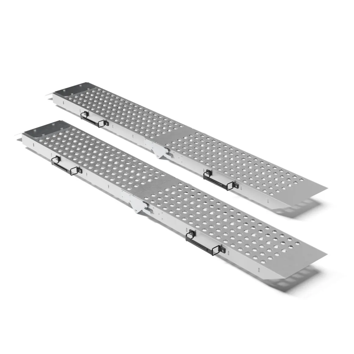 Auffahrrampe faltbar 160 x 22.5 cm 2er Set