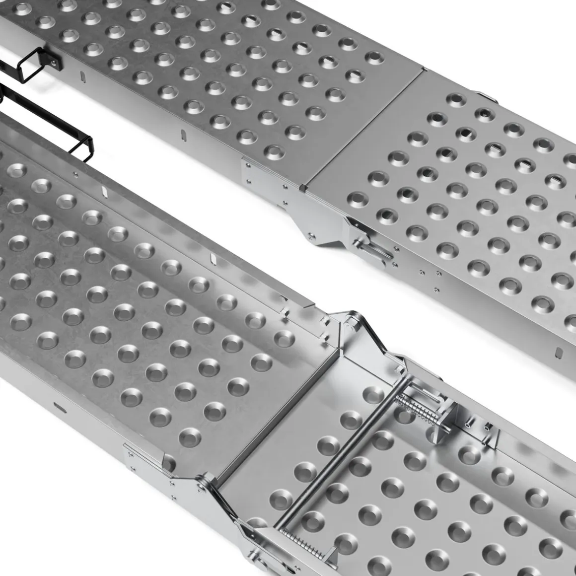 Auffahrrampe faltbar 180 x 22.5 cm 2er Set
