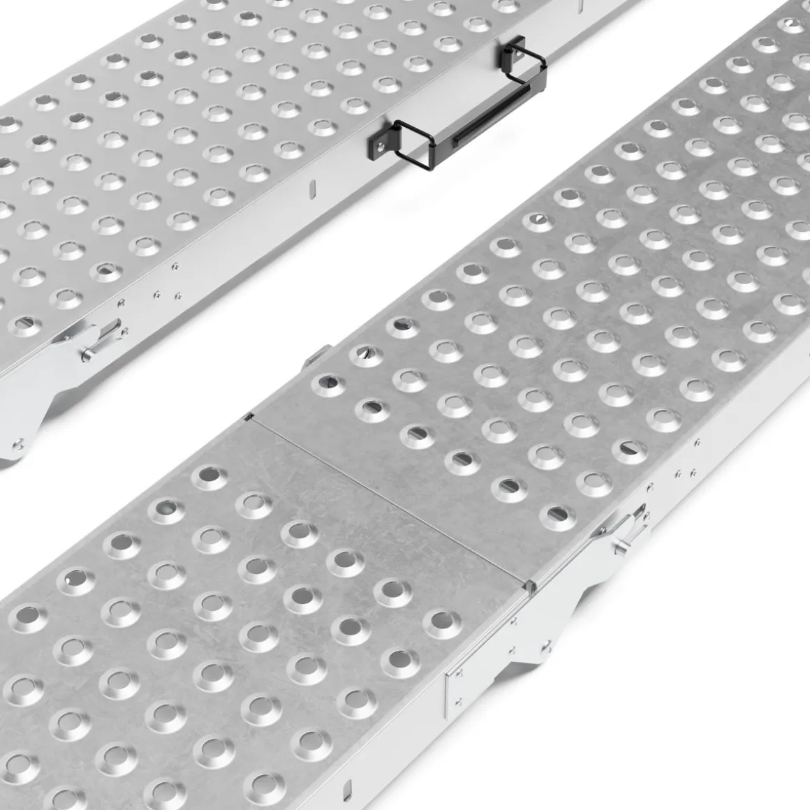 Auffahrrampe faltbar 180 x 22.5 cm 2er Set