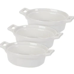 Auflaufform Set Porzellan 3-teilig