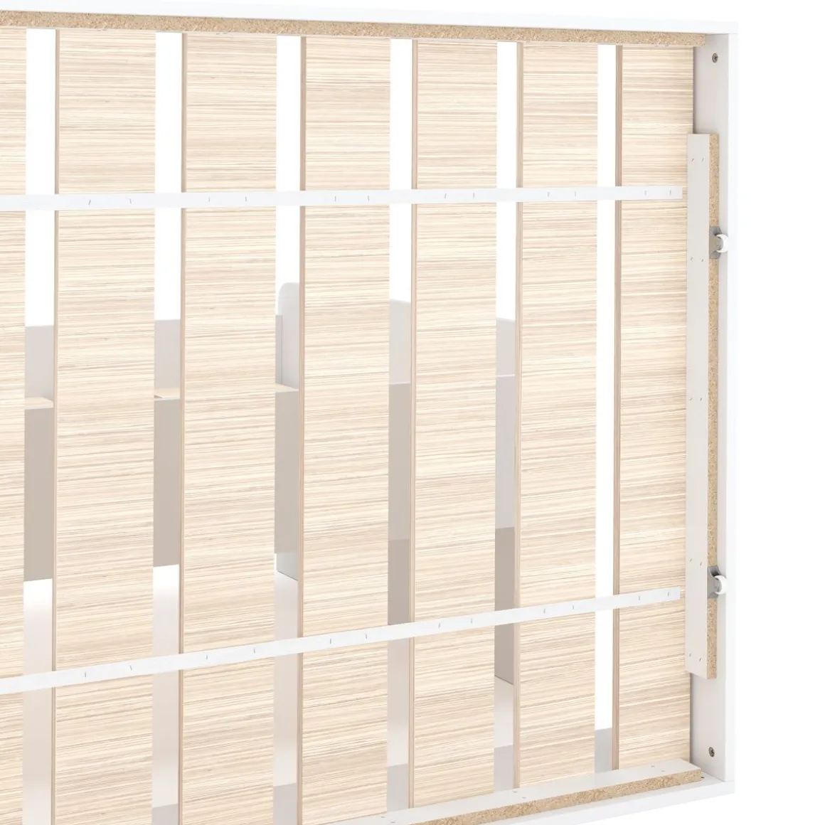 Ausziehbett TALA 90 x 200 cm weiss