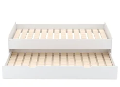 Ausziehbett TALA 90 x 200 cm weiss