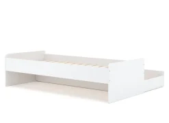 Ausziehbett TALA 90 x 200 cm weiss