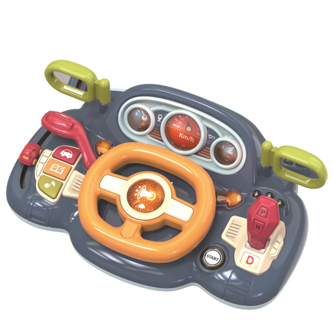 Auto Lenkrad Spielzeug blau
