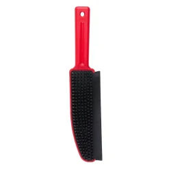 Auto Polsterbürste 25 x 5 cm rot/schwarz