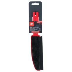 Auto Polsterbürste 25 x 5 cm rot/schwarz