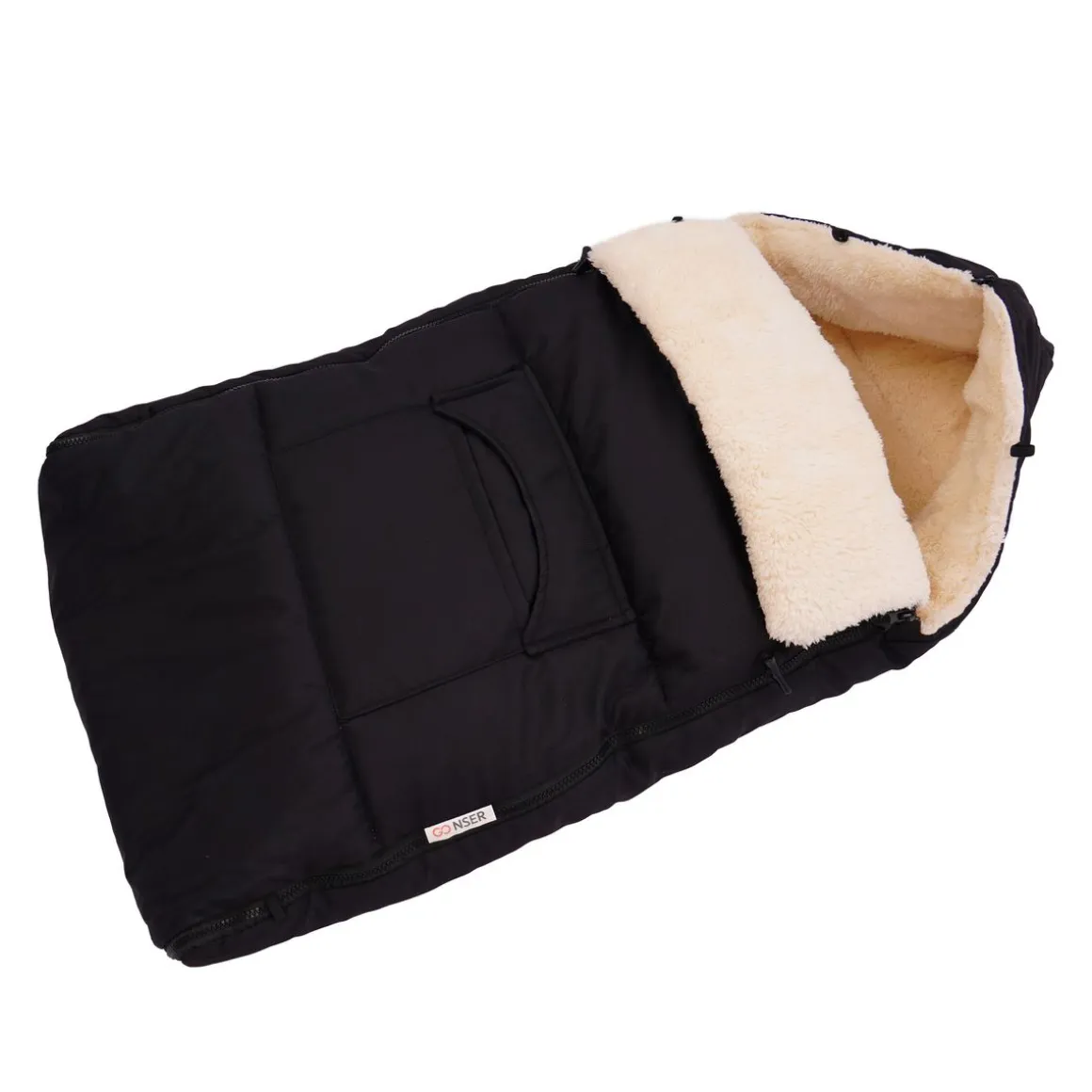Baby Fusssack schwarz