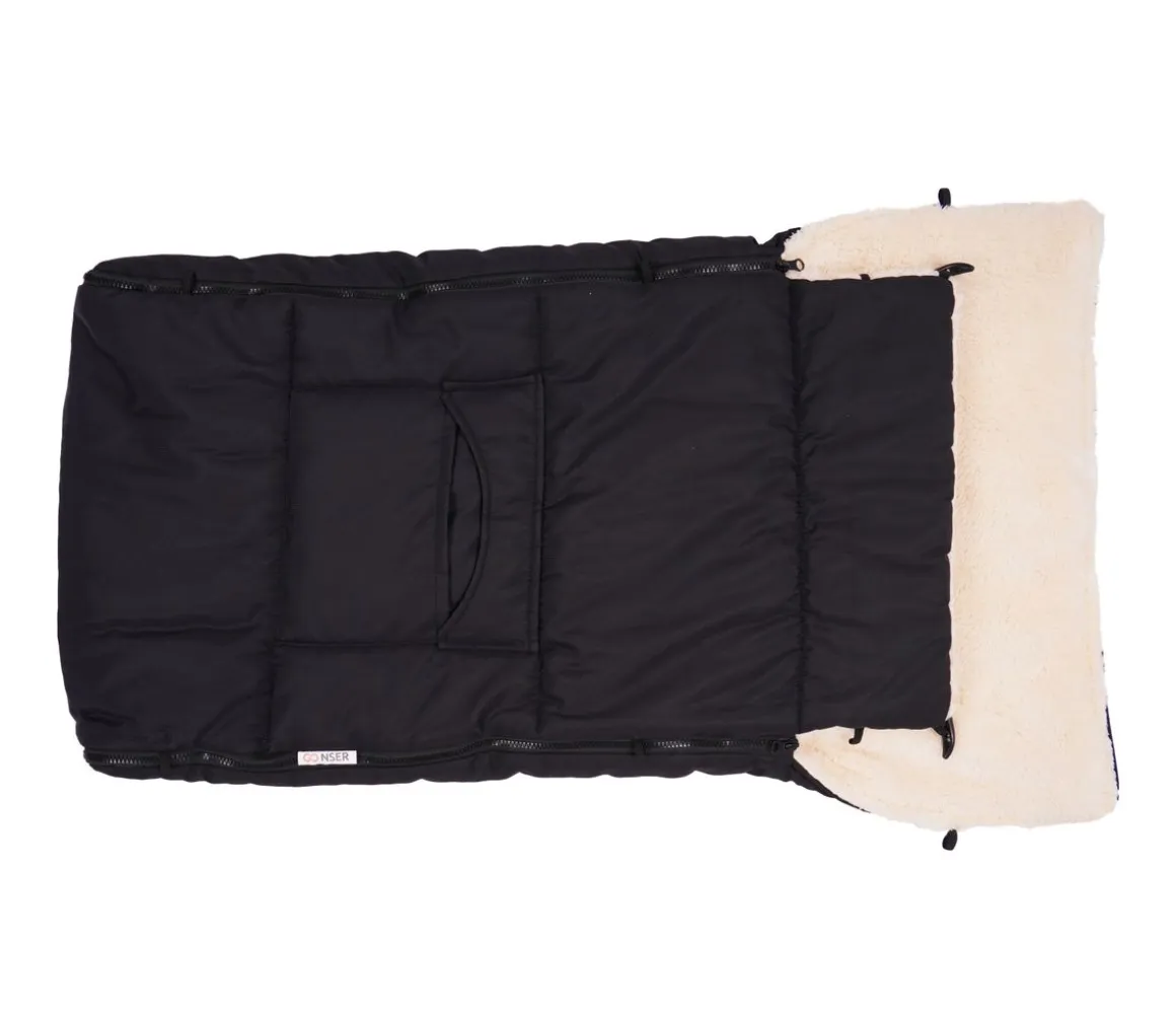 Baby Fusssack schwarz