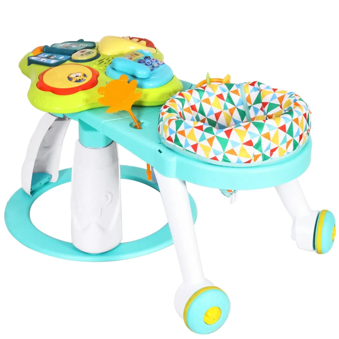 Baby Lauflernwagen mit Spielcenter 86 x 52 x 52 cm bunt