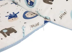Babynest 90 x 50 x 12 cm blau