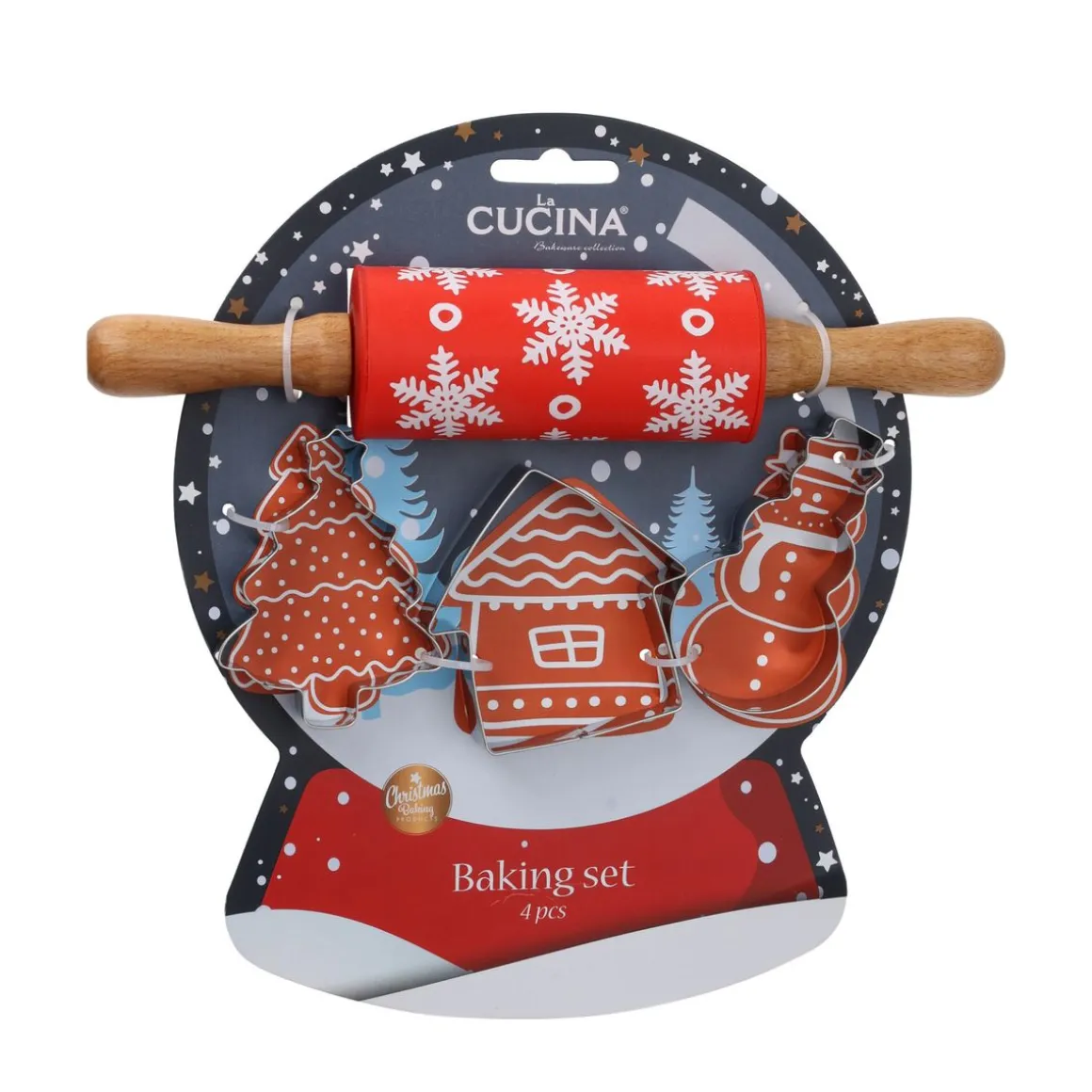Backset Weihnachten 4-teilig