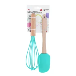 Backutensilien Set Ostern 2-teilig natur/mint