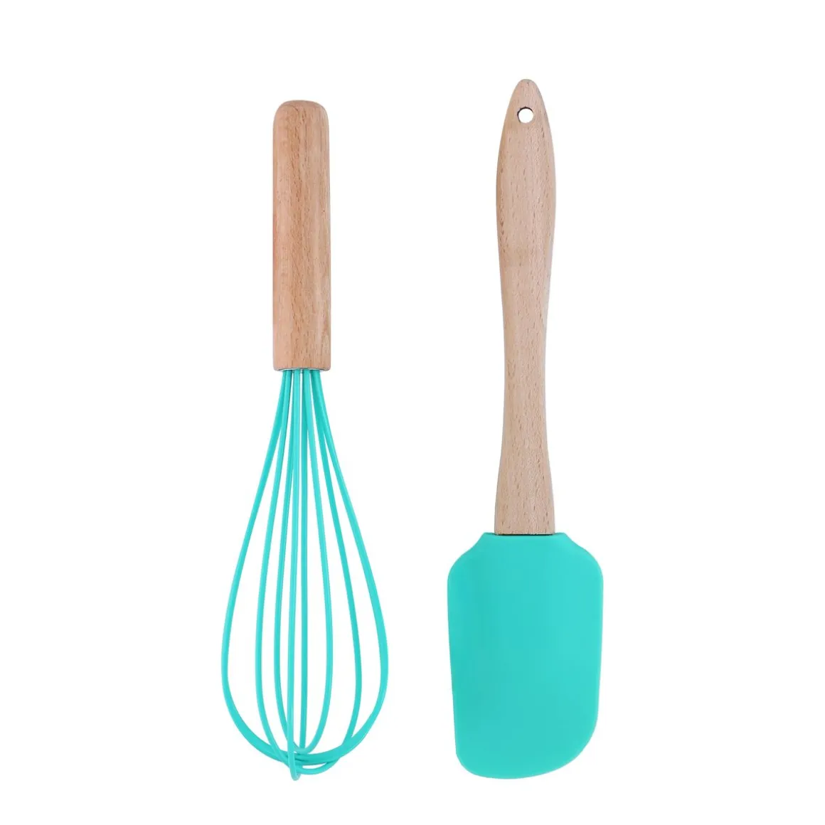 Backutensilien Set Ostern 2-teilig natur/mint