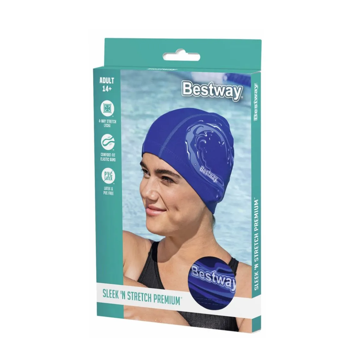 Badekappe Elastan Sleek 'n Stretch