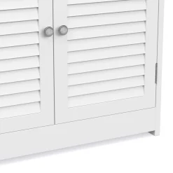 Badezimmerkommode FONTANA 60 x 30 x 80 cm weiss
