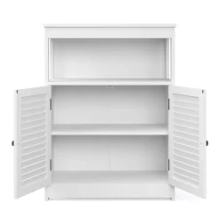 Badezimmerkommode FONTANA 60 x 30 x 80 cm weiss
