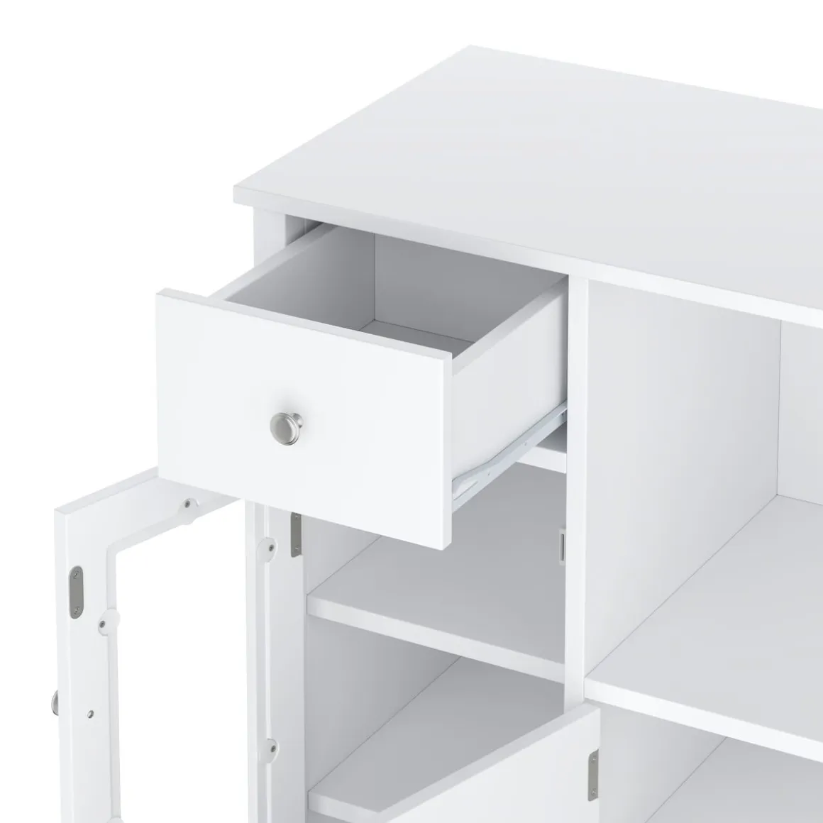 Badezimmerkommode 90 x 40 x 82 cm weiss