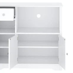 Badezimmerkommode 90 x 40 x 82 cm weiss