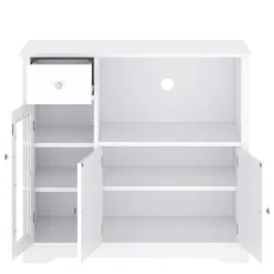 Badezimmerkommode 90 x 40 x 82 cm weiss