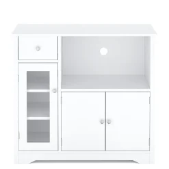 Badezimmerkommode 90 x 40 x 82 cm weiss