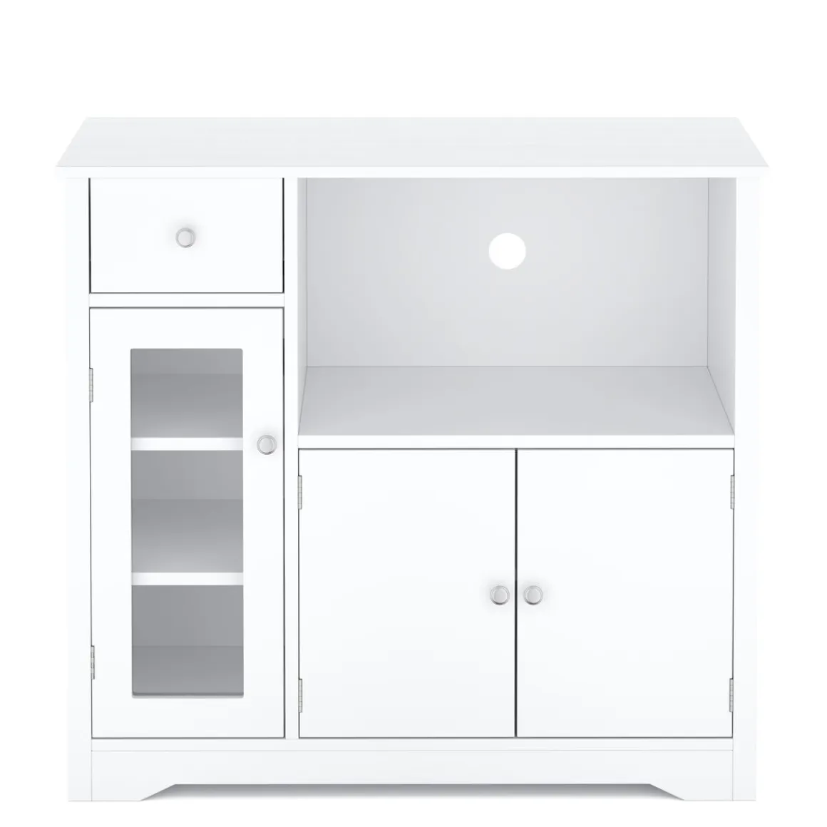Badezimmerkommode 90 x 40 x 82 cm weiss