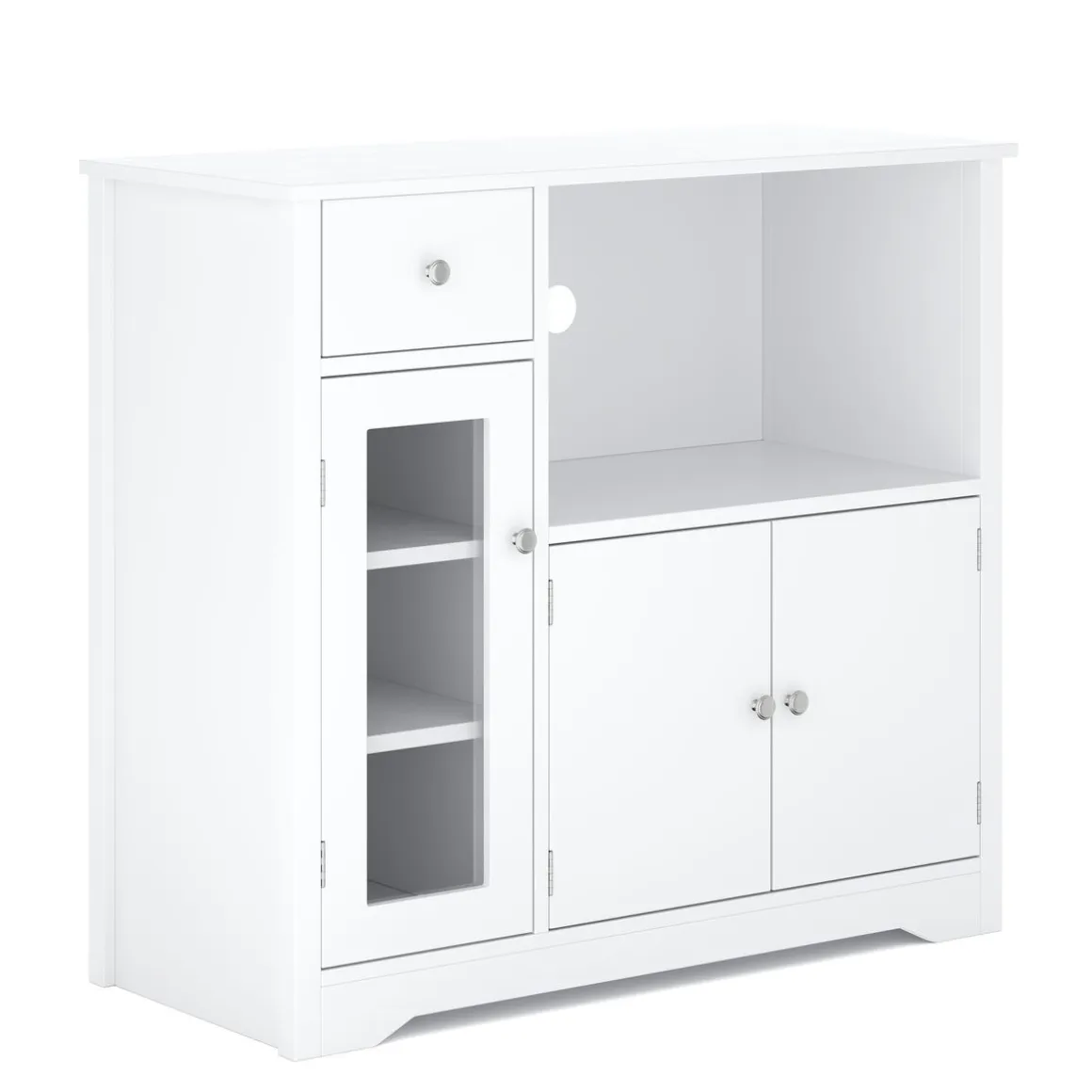 Badezimmerkommode 90 x 40 x 82 cm weiss
