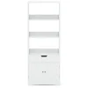 Badezimmerregal FONTANA 60 x 33 x 154 cm weiss