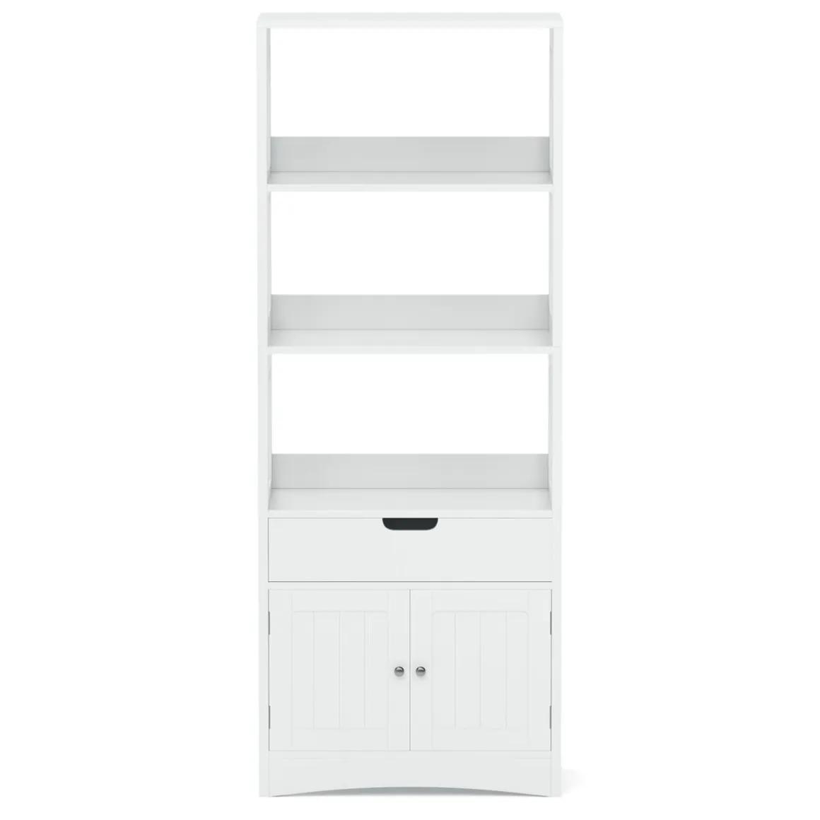 Badezimmerregal FONTANA 60 x 33 x 154 cm weiss