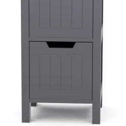Badezimmerregal FORTUNA 30 x 30 x 89 cm anthrazit