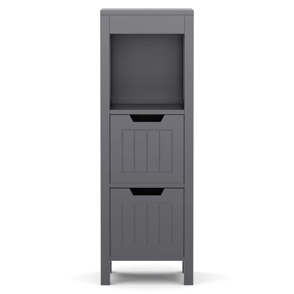 Badezimmerregal FORTUNA 30 x 30 x 89 cm anthrazit