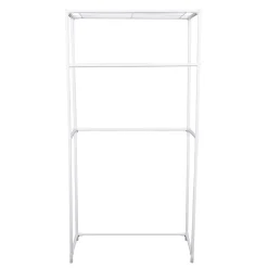 Badezimmerregal 68 x 28 x 134 cm weiss