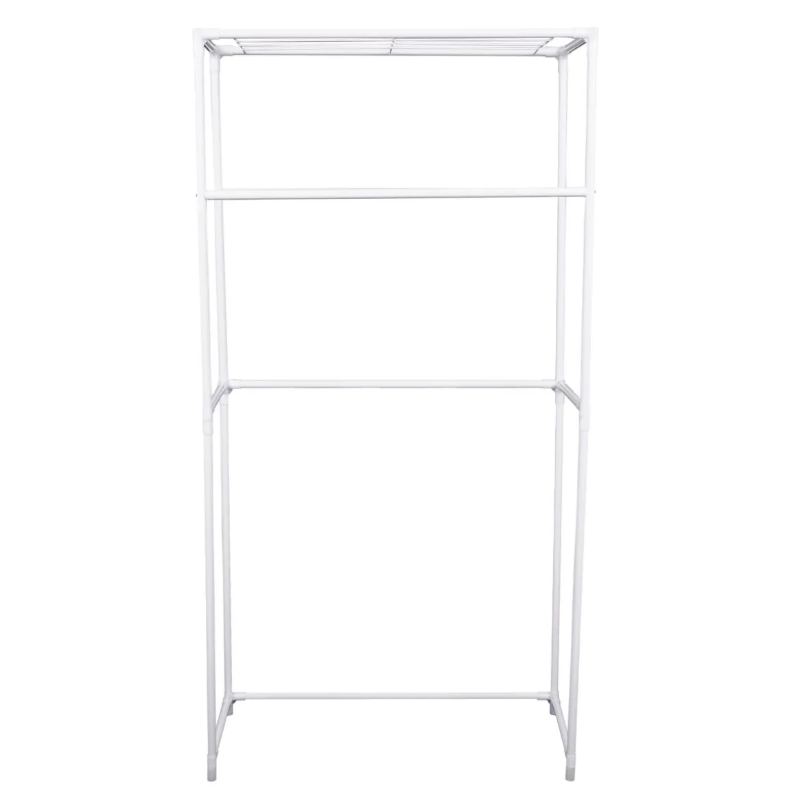 Badezimmerregal 68 x 28 x 134 cm weiss
