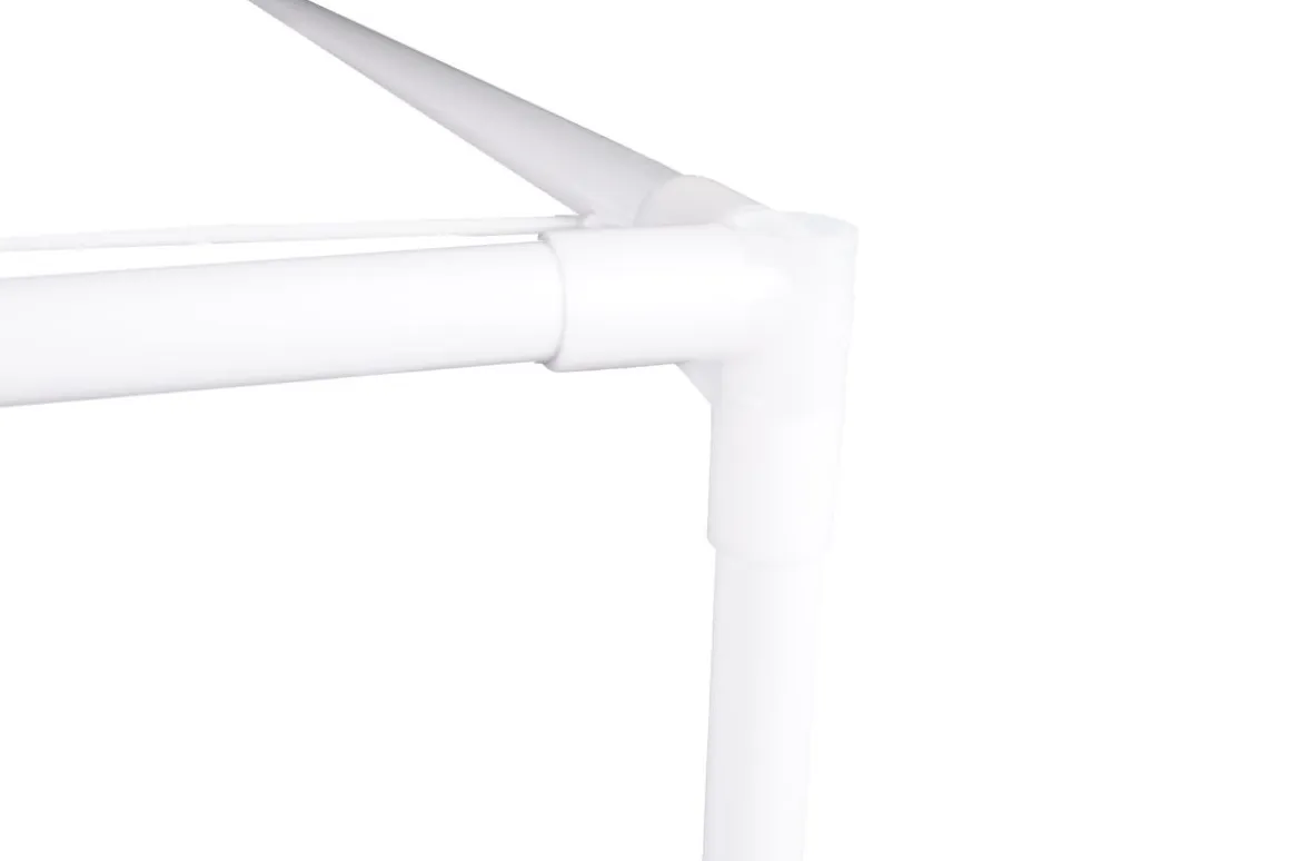 Badezimmerregal 68 x 28 x 134 cm weiss