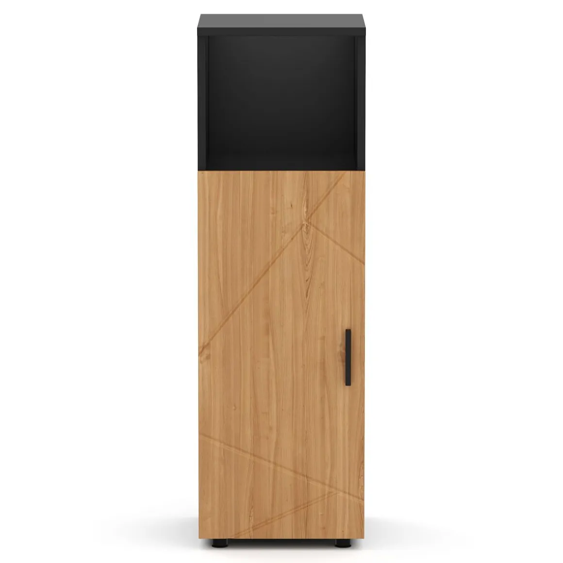 Badezimmerschrank AQUALIA 30 x 30 x 95 cm braun/schwarz