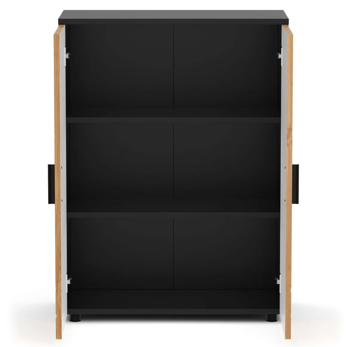 Badezimmerschrank AQUALIA 60 x 30 x 81 cm braun/schwarz